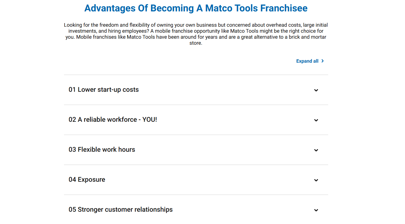 Matco Franchise