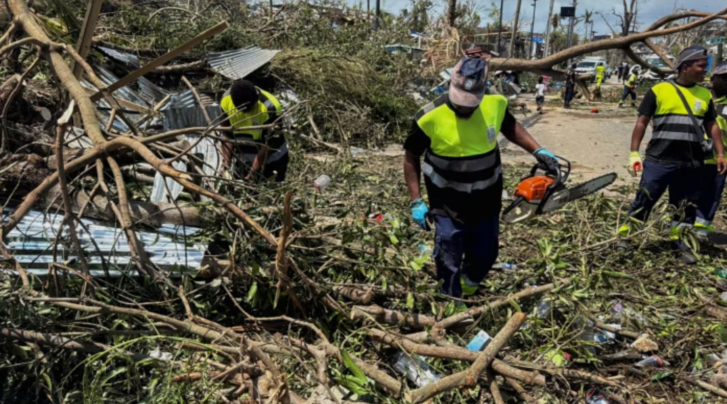 Mayotte Cyclone Hit